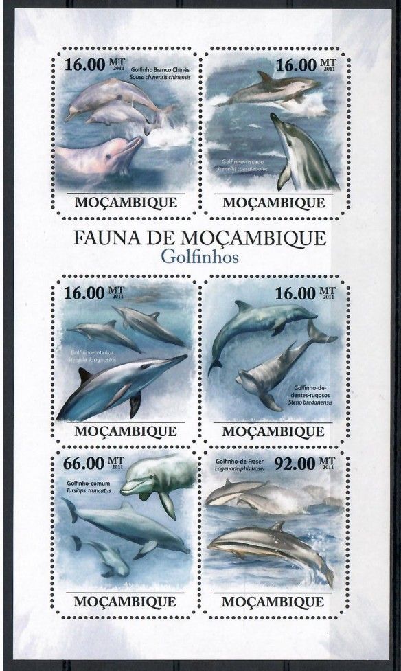 Znaczek Mozambik 2011 Mi ark 5001-5006 Czyste **