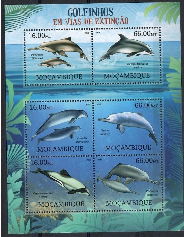 Znaczek Mozambik 2012 Mi ark 5817-5822 Czyste **