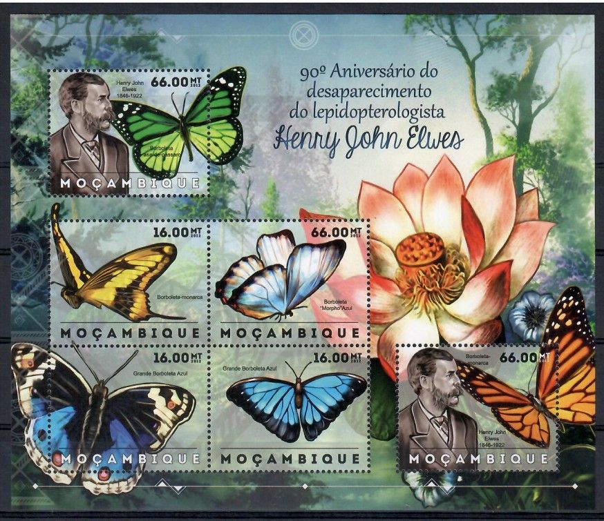 Znaczek Mozambik 2012 Mi ark 6125-6130 Czyste **