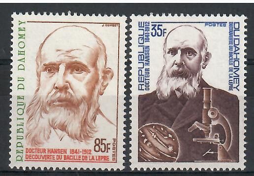 Znaczek Dahomej 1973 Mi 511-512 Czyste **