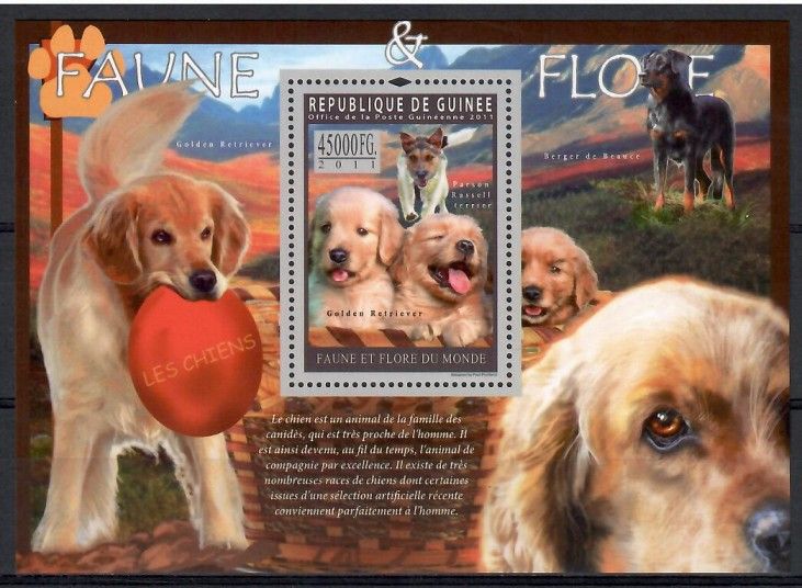 Znaczek Gwinea 2011 Mi bl 1948 Czyste **