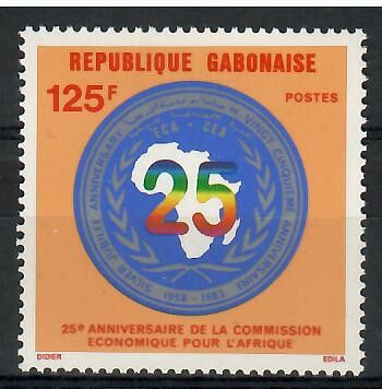 Znaczek Gabon 1983 Mi 864 Czyste **