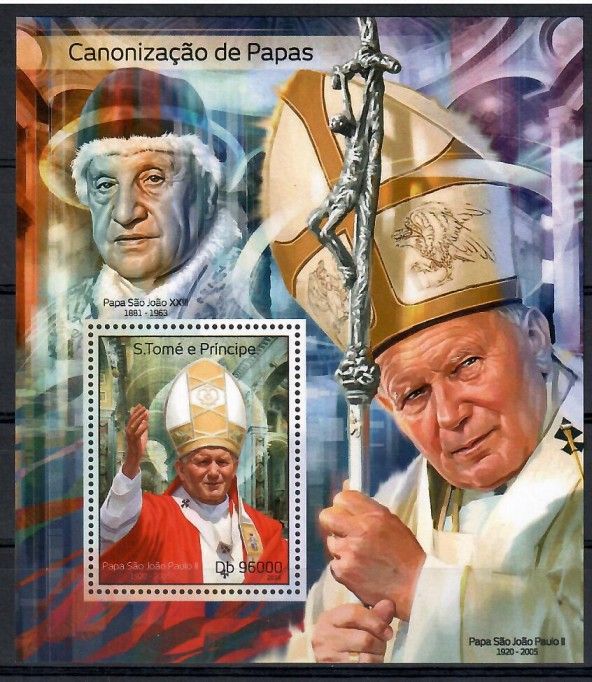 Znaczek Wyspy Św. Tomasza i Książęca 2014 Mi bl 988 Czyste **