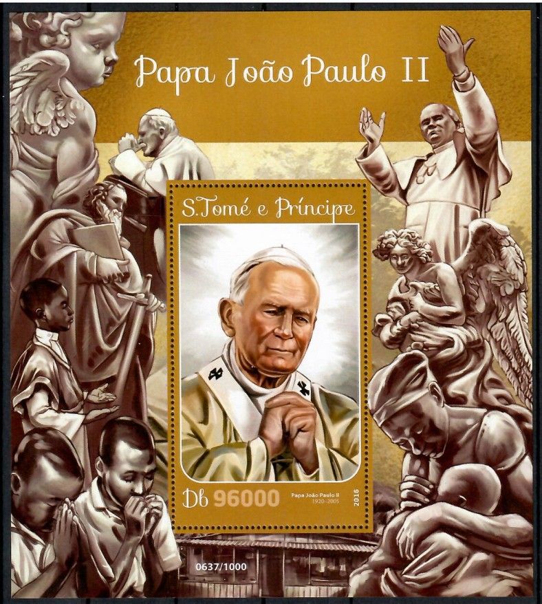 Znaczek Wyspy Św. Tomasza i Książęca 2016 Mi bl 1187 Czyste **