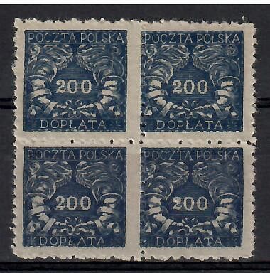 Znaczek Polska 1920 Mi por 31 Fi D 22 Czyste **