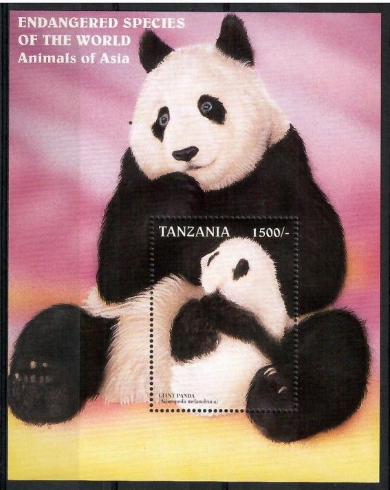 Znaczek Tanzania 1997 Mi bl 373 Czyste **