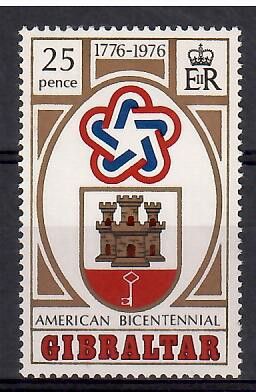 Znaczek Gibraltar 1976 Mi 337 Czyste **
