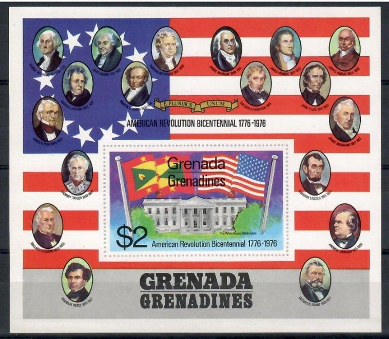 Znaczek Grenada i Grenadyny 1976 Mi bl 12 Czyste **
