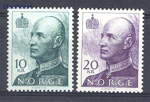 Znaczek Norwegia 1993 Mi 1131-1132Ax Czyste **
