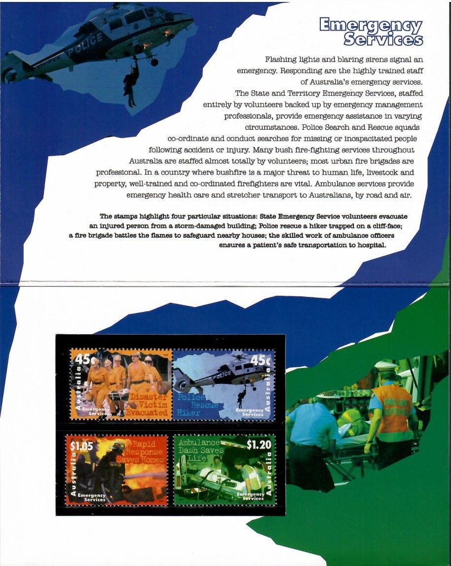 Znaczek Australia 1997 Mi 1649-1652 Czyste **