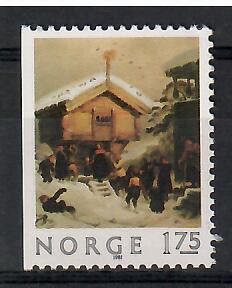 Norwegia 1982 Mi 875Dl Czyste **