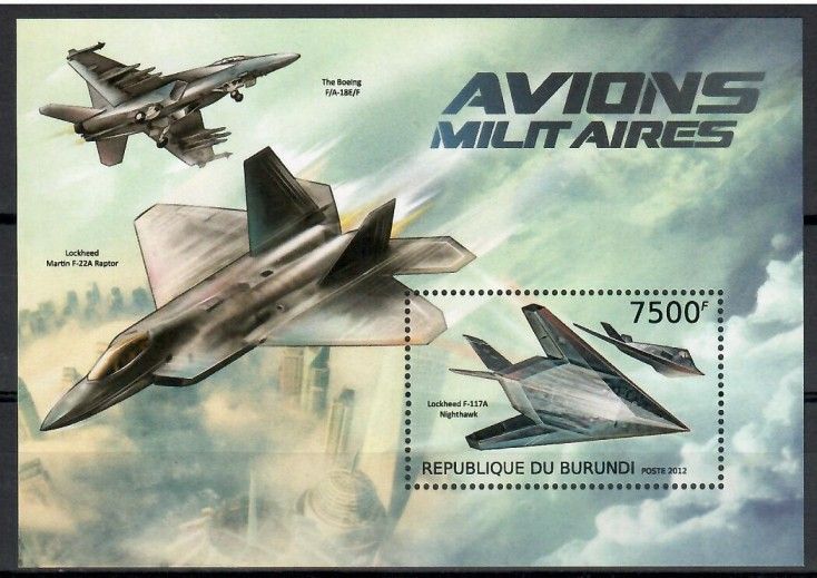 Znaczek Burundi 2012 Mi bl 316 Czyste **