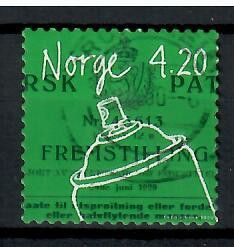 Znaczek Norwegia 2000 Mi 1354 Stemplowane