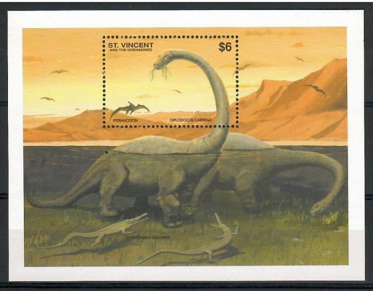 Znaczek Saint Vincent i Grenadyny 1994 Mi bl 312 Czyste **