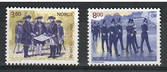 Znaczek Norwegia 2000 Mi 1352-1353 Czyste **