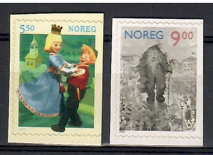 Znaczek Norwegia 2002 Mi 1432-1433 Czyste **