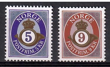 Znaczek Norwegia 2002 Mi 1415-1416 Czyste **