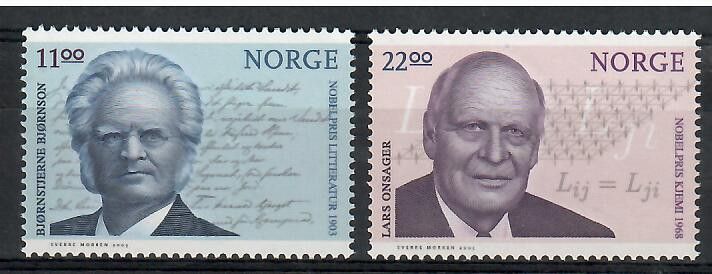 Znaczek Norwegia 2003 Mi 1482-1483 Czyste **