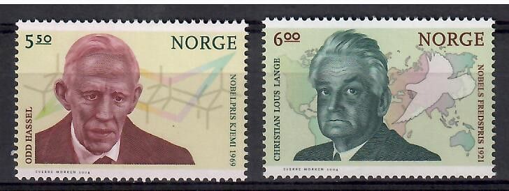 Znaczek Norwegia 2004 Mi 1518-1519 Czyste **