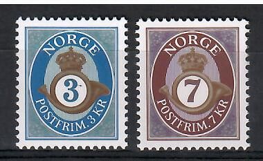 Znaczek Norwegia 2005 Mi 1529-1530 Czyste **