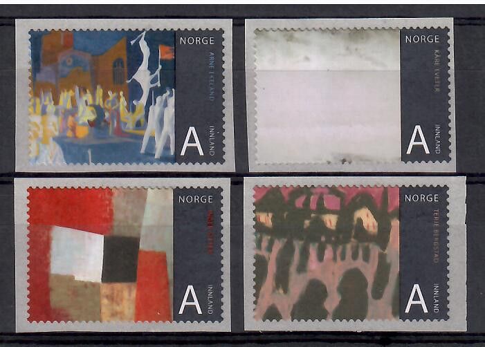 Znaczek Norwegia 2008 Mi 1665-1668 Czyste **