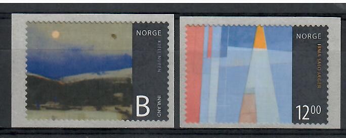 Znaczek Norwegia 2009 Mi 1671-1672 Czyste **