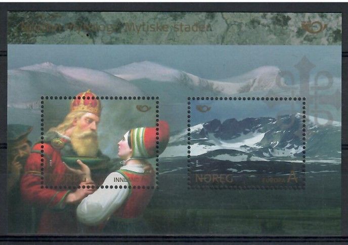 Znaczek Norwegia 2008 Mi bl 35 Czyste **
