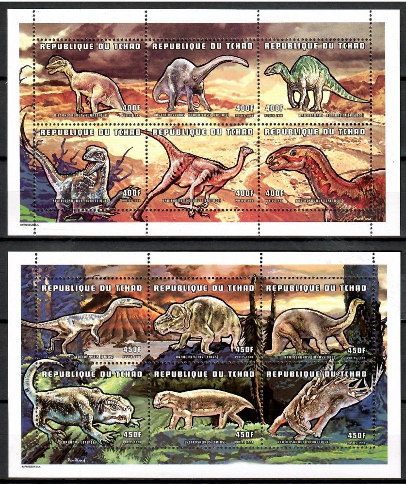 Znaczek Czad 1998 Mi ark 1838-1849 Czyste **