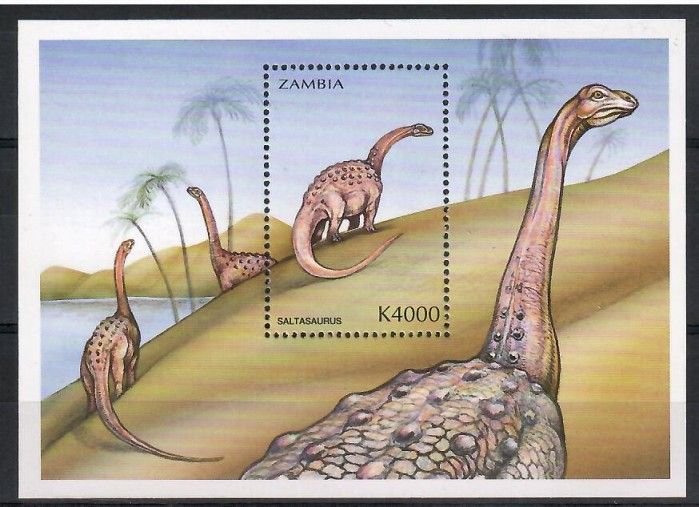 Znaczek Zambia 1999 Mi bl 53 Czyste **