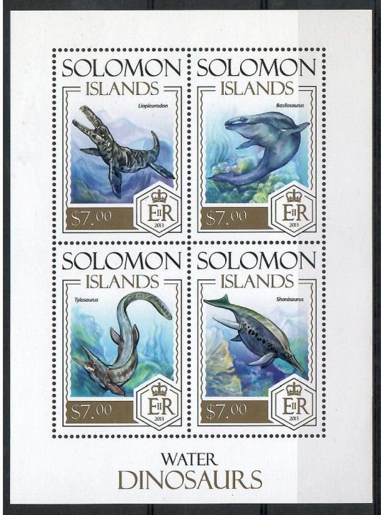 Znaczek Wyspy Salomona 2013 Mi ark 2237-2240 Czyste **