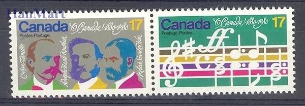 Znaczek Kanada 1980 Mi 768-769 Czyste **