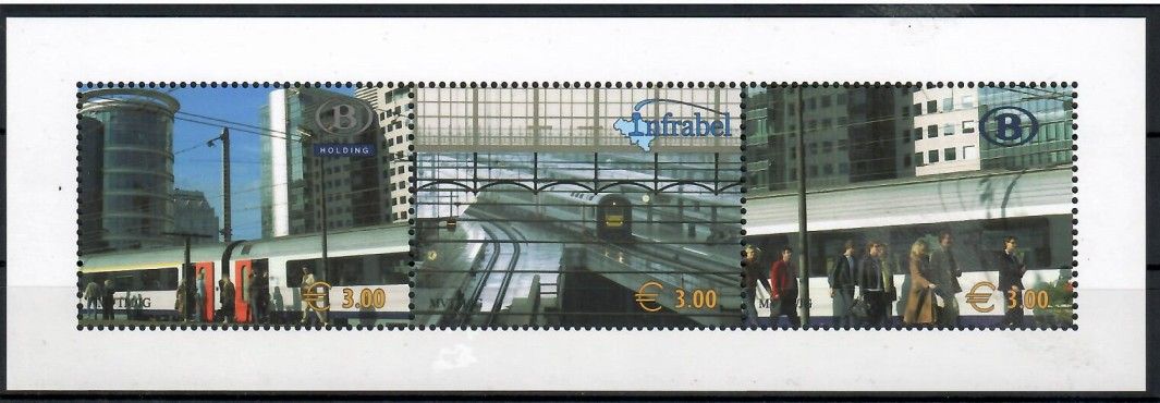 Znaczek Belgia 2005 Mi trv bl 8 Czyste **