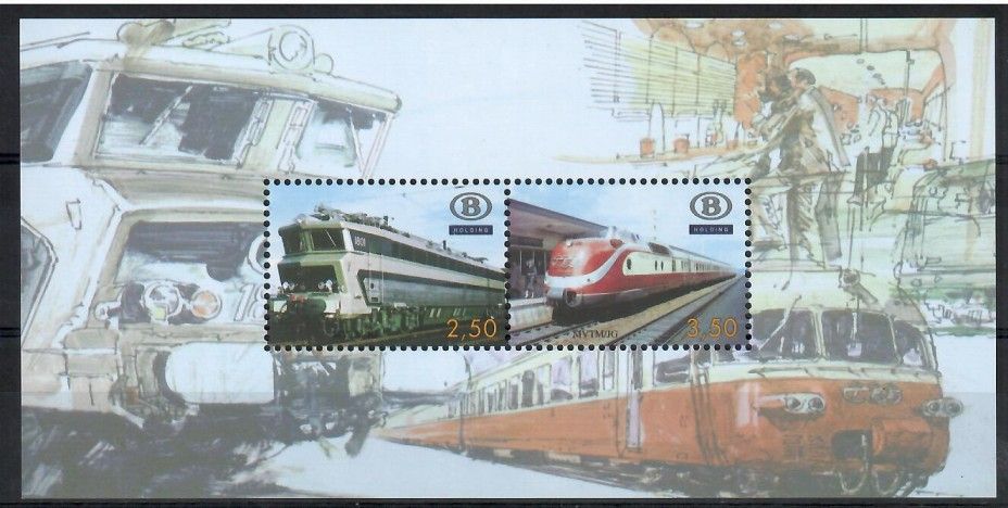 Znaczek Belgia 2007 Mi trv bl 13 Czyste **