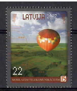Znaczek Łotwa 2007 Mi 692 Czyste **