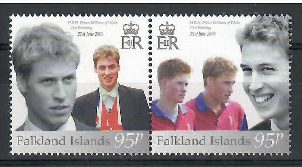 Znaczek Falklandy 2003 Mi 870-871 Czyste **