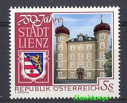 Znaczek Austria 1992 Mi 2070 Czyste **