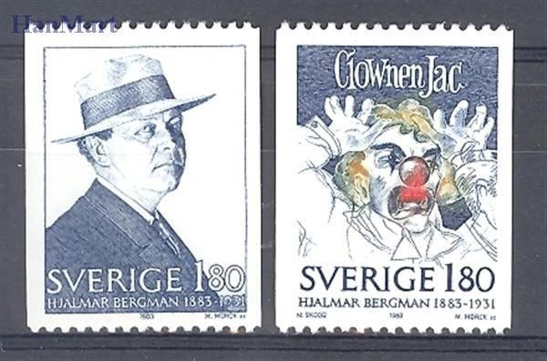 Znaczek Szwecja 1983 Mi 1249-1250 Czyste **