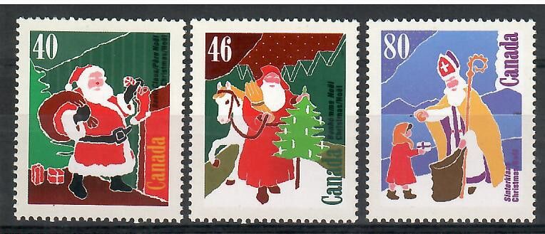 Znaczek Kanada 1991 Mi 1256-1258 Czyste **