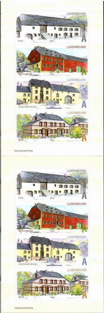 Znaczek Luksemburg 2011 Mi mh 1926-1929 Czyste **