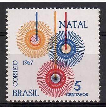 Znaczek Brazylia 1967 Mi 1158 Czyste **
