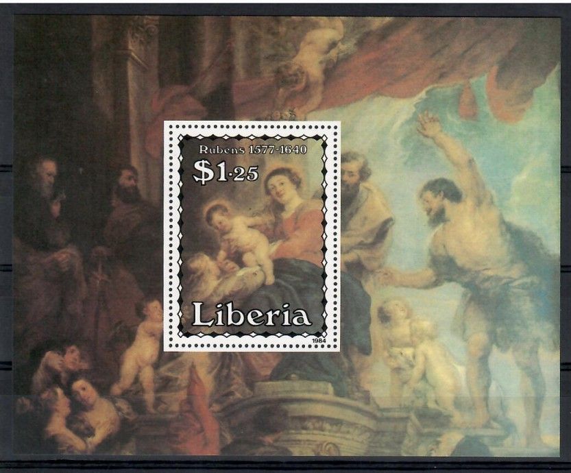 Znaczek Liberia 1984 Mi LX 1304 Czyste **