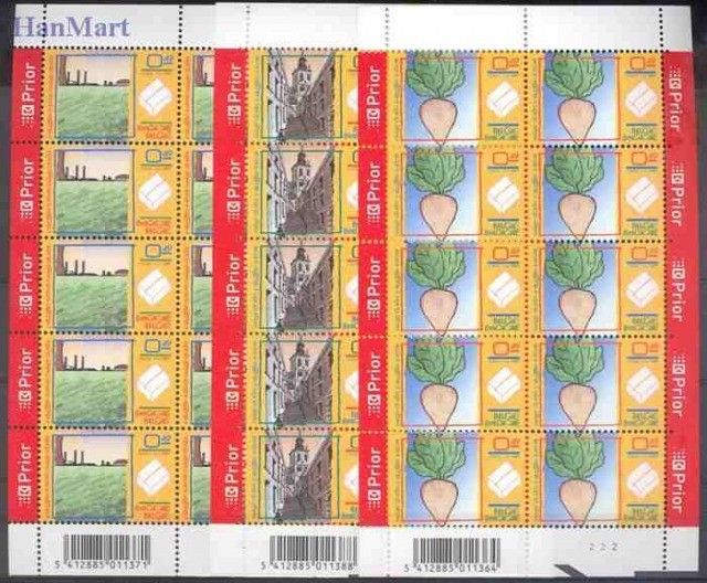 Znaczek Belgia 2004 Mi ark 3295-3297 Czyste **