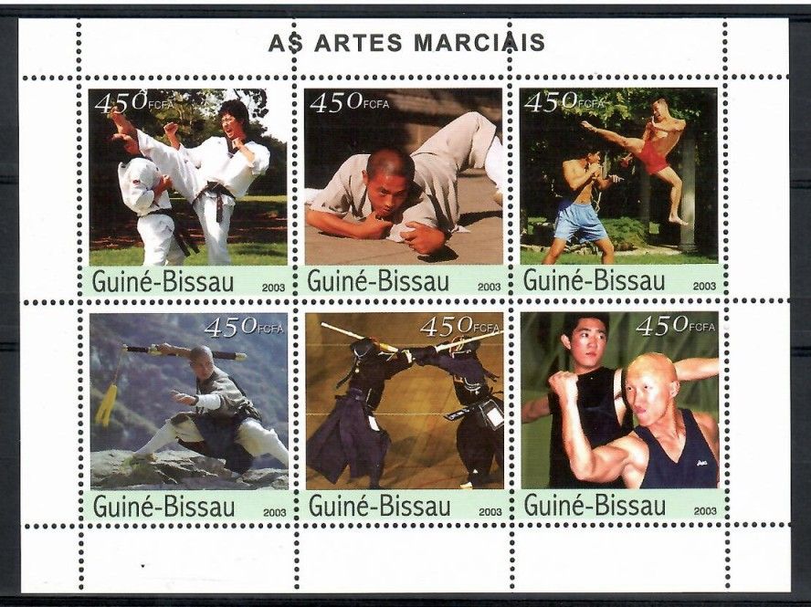 Znaczek Gwinea Bissau 2003 Mi ark 2219-2224 Czyste **