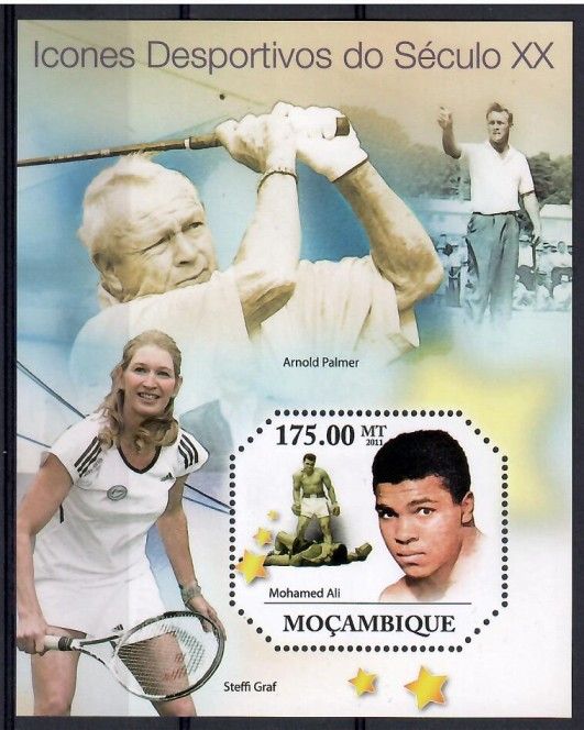 Znaczek Mozambik 2011 Mi bl 486 Czyste **