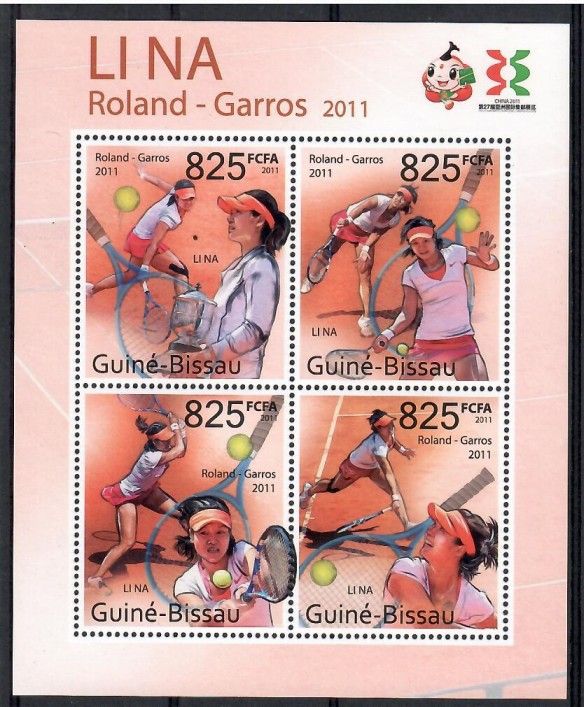 Znaczek Gwinea Bissau 2011 Mi ark 5450-5453 Czyste **