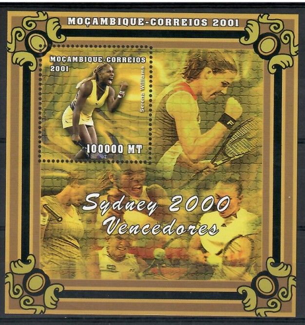 Znaczek Mozambik 2001 Mi bl 84 Czyste **