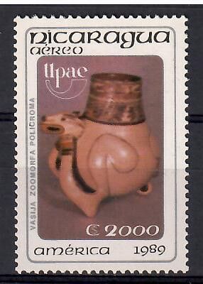 Znaczek Nikaragua 1989 Mi 2967 Czyste **
