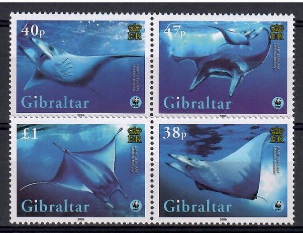 Znaczek Gibraltar 2006 Mi 1150-1153 Czyste **