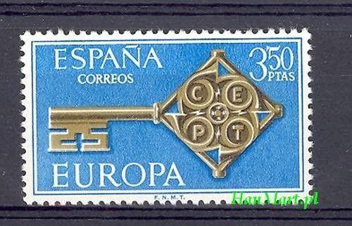 Znaczek Hiszpania 1968 Mi 1755 Czyste **