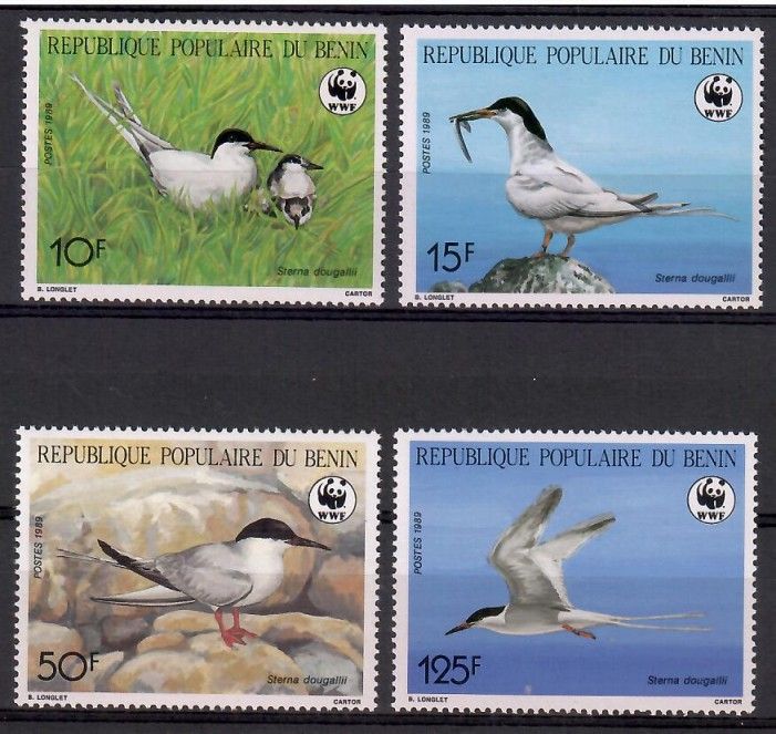 Znaczek Benin 1989 Mi 476-479 Czyste **